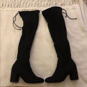 Just fab black over the knee boots